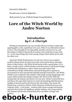 Andre Norton - Witch World by Lore of the Witch World