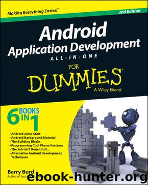 Android App Development All-in-One For Dummies by Burd