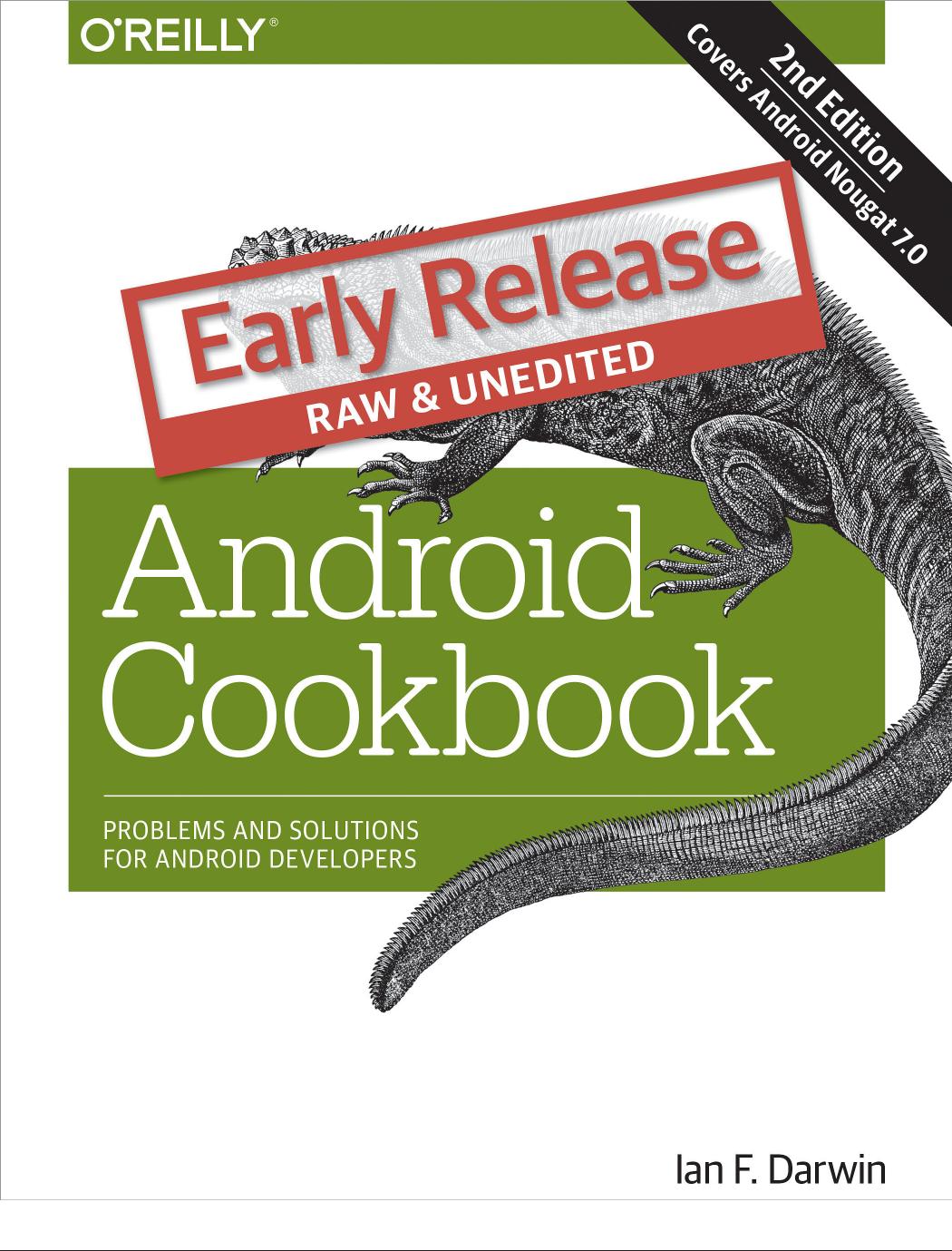 Android Cookbook by Ian F. Darwin
