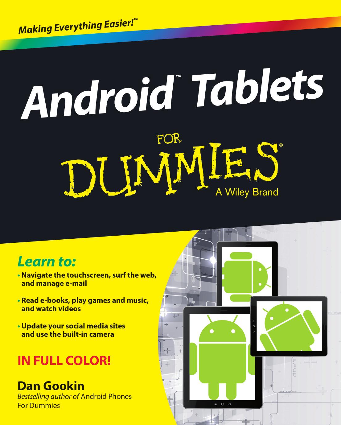 Android Tablets for Dummies by Unknow