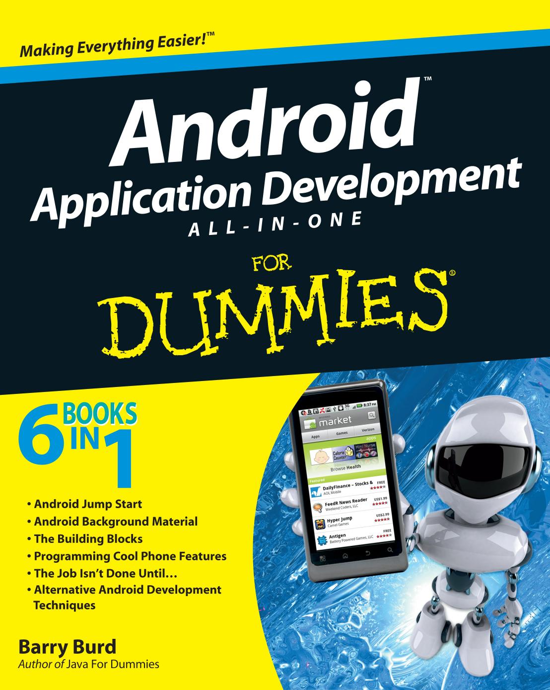 Android application development all-in-one for dummies by Burd Barry