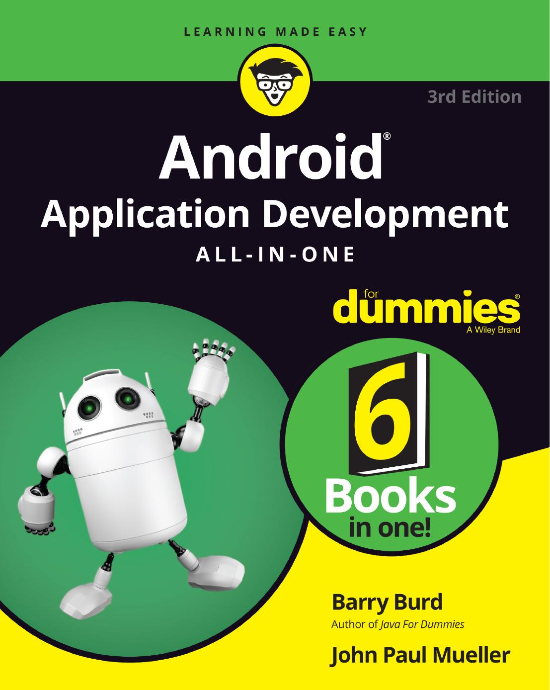Android programming for dummies all-in-one by Barry Burd