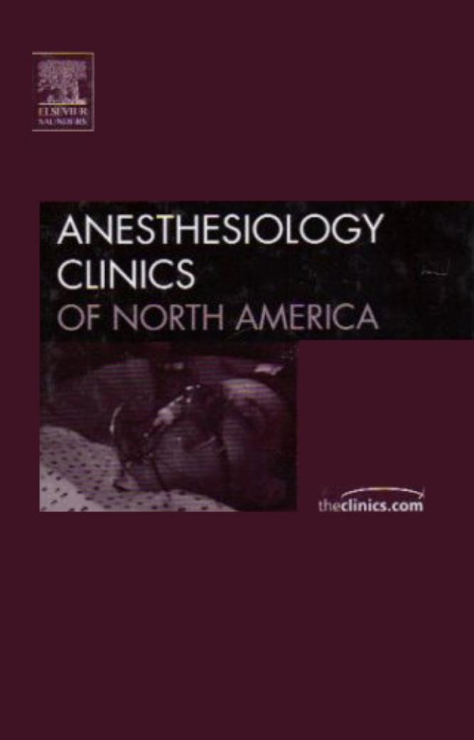 Anesthesia Outside the Operating Room, An Issue of Anesthesiology Clinics by Wendy L. Gross MD MHCM