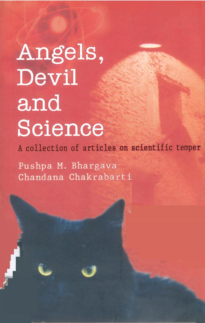 Angels, Devil and Science: A Collection of Articles on Scientific Temper by Pushpa M. Bhargava Chandana Chakrabarti