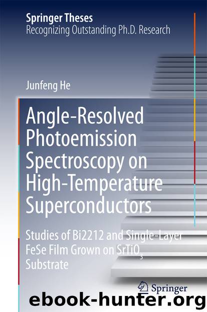 Angle-Resolved Photoemission Spectroscopy on High-Temperature Superconductors by Junfeng He