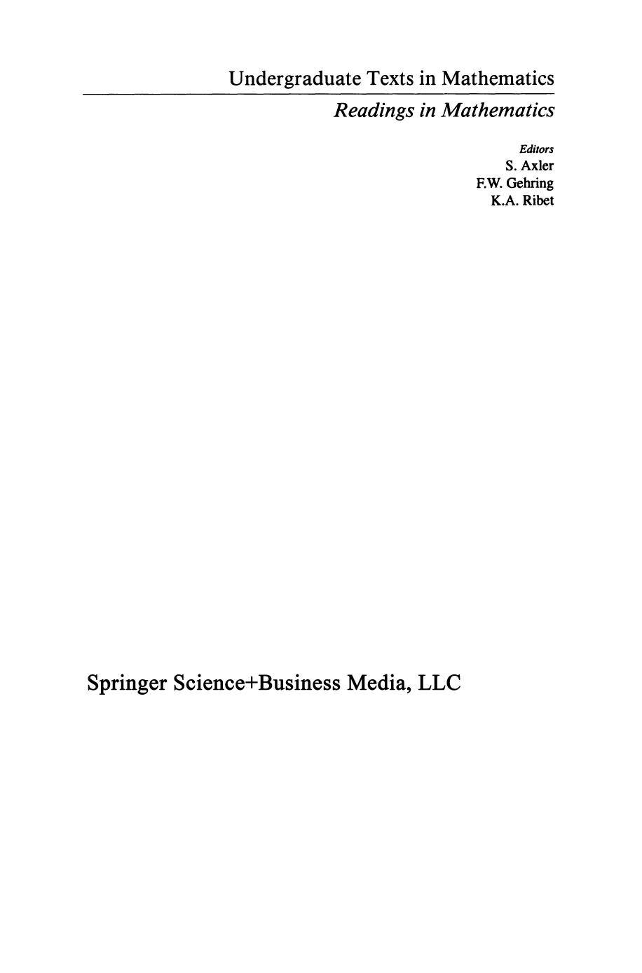 Anglin, W.S.; Lambek, J. (1995). The Heritage of Thales by Unknown