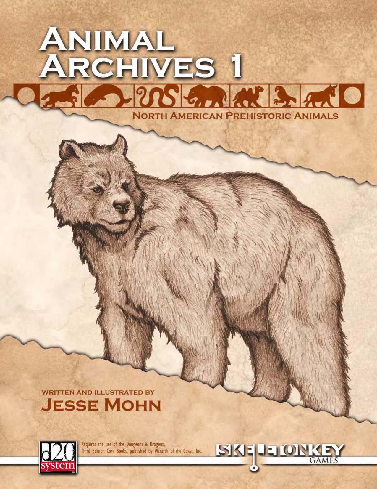 Animal Archives. Collection by SkeletonKey Games