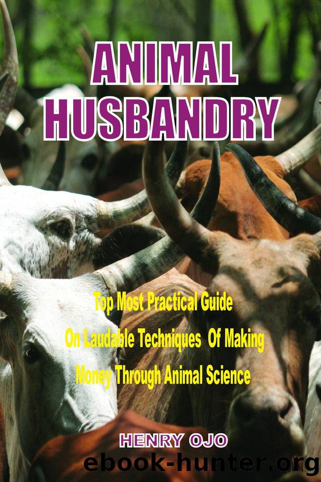 Animal Husbandry: Top Most Practical Guide on Laudable Techniques of Making Money through Animal Science by Ojo Henry