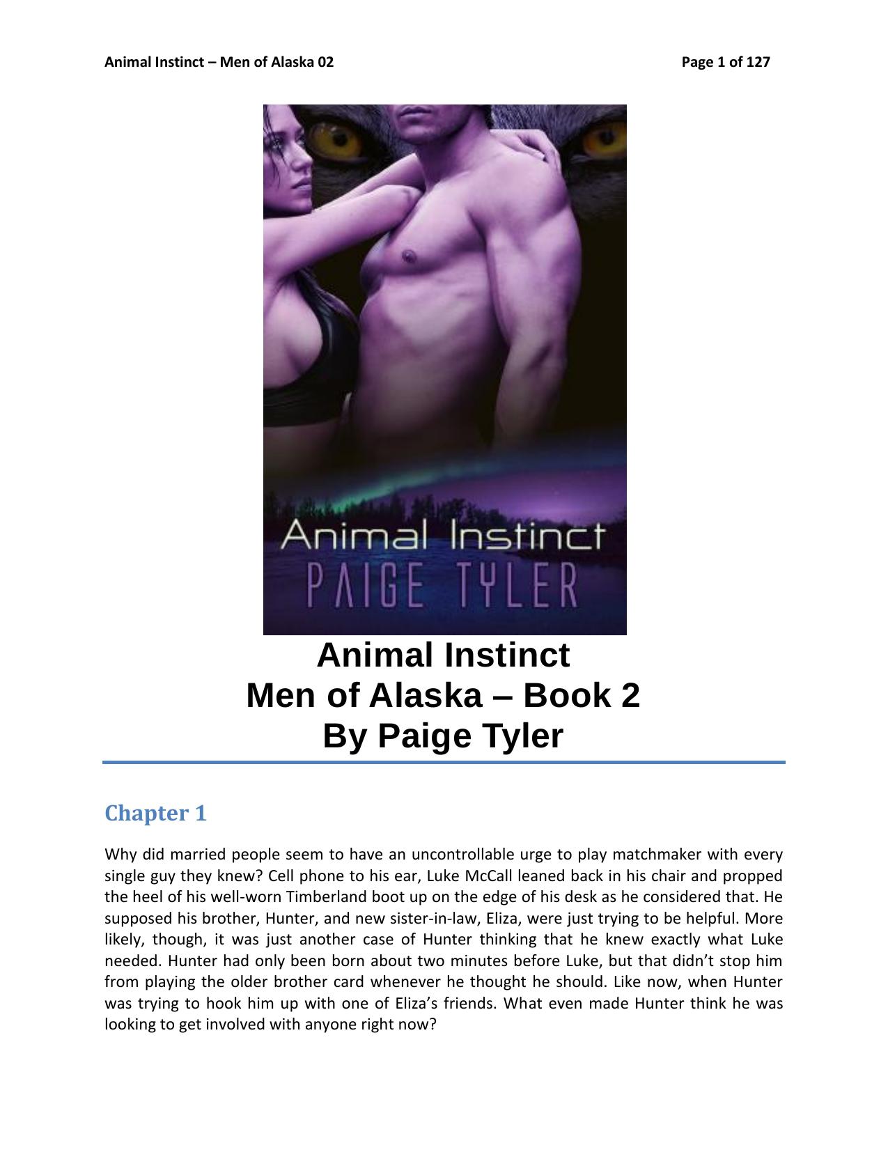 Animal Instinct by Paige Tyler