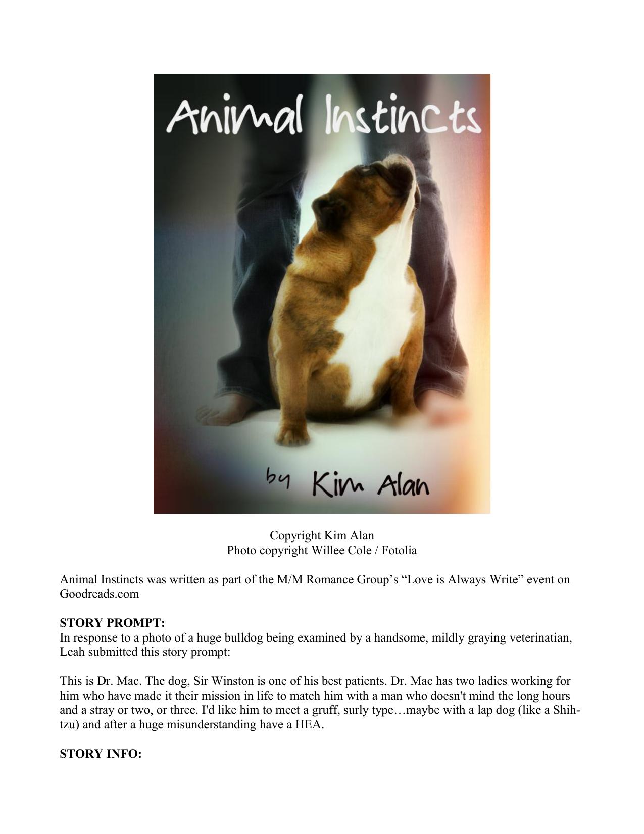 Animal Instincts by Kim Alan