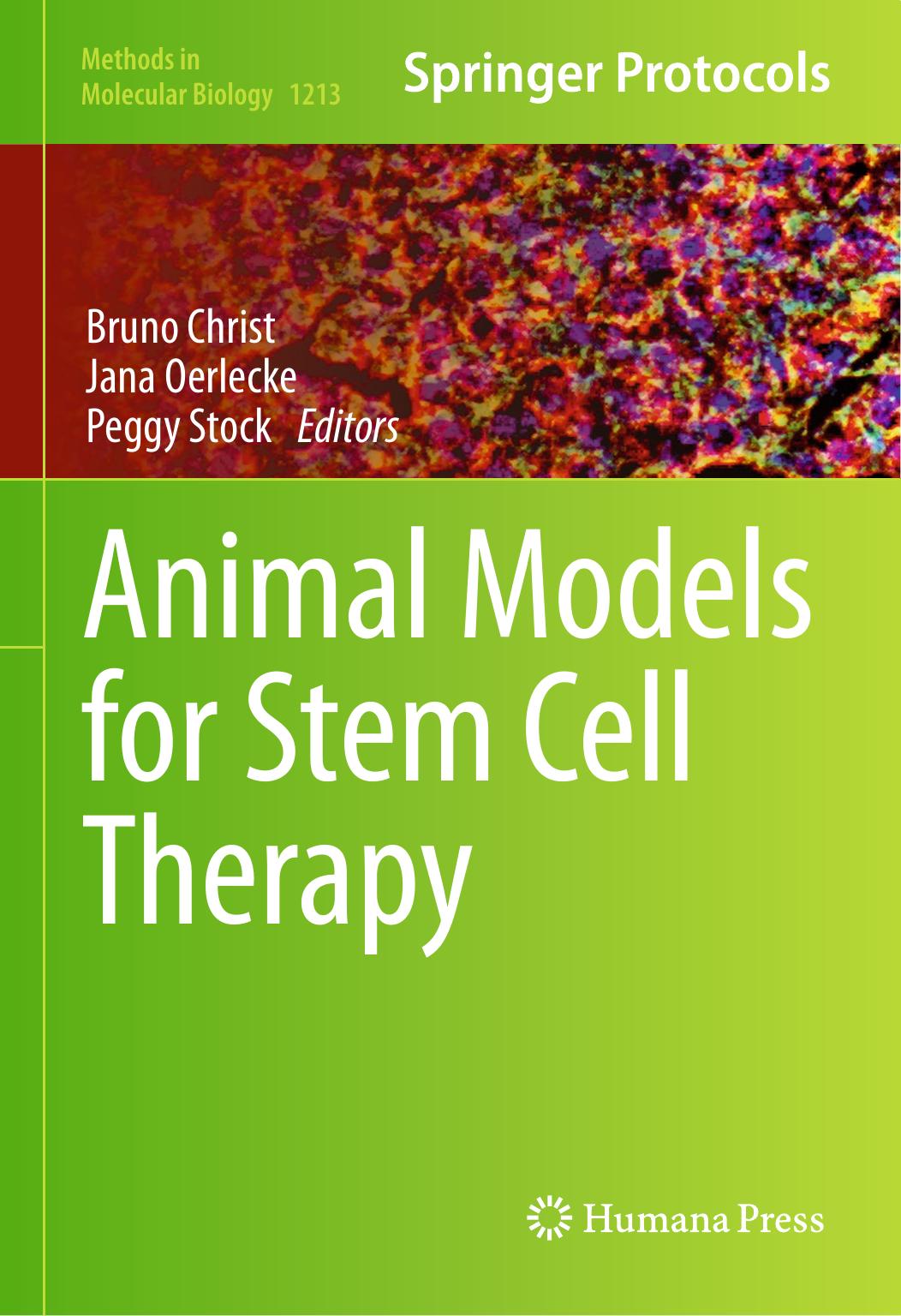 Animal Models for Stem Cell Therapy (repost) by Unknow