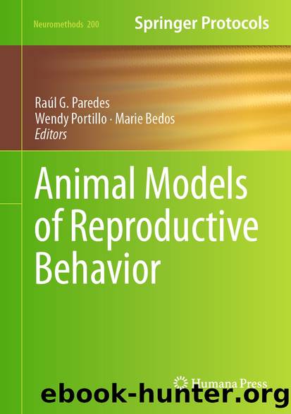 Animal Models of Reproductive Behavior by Unknown