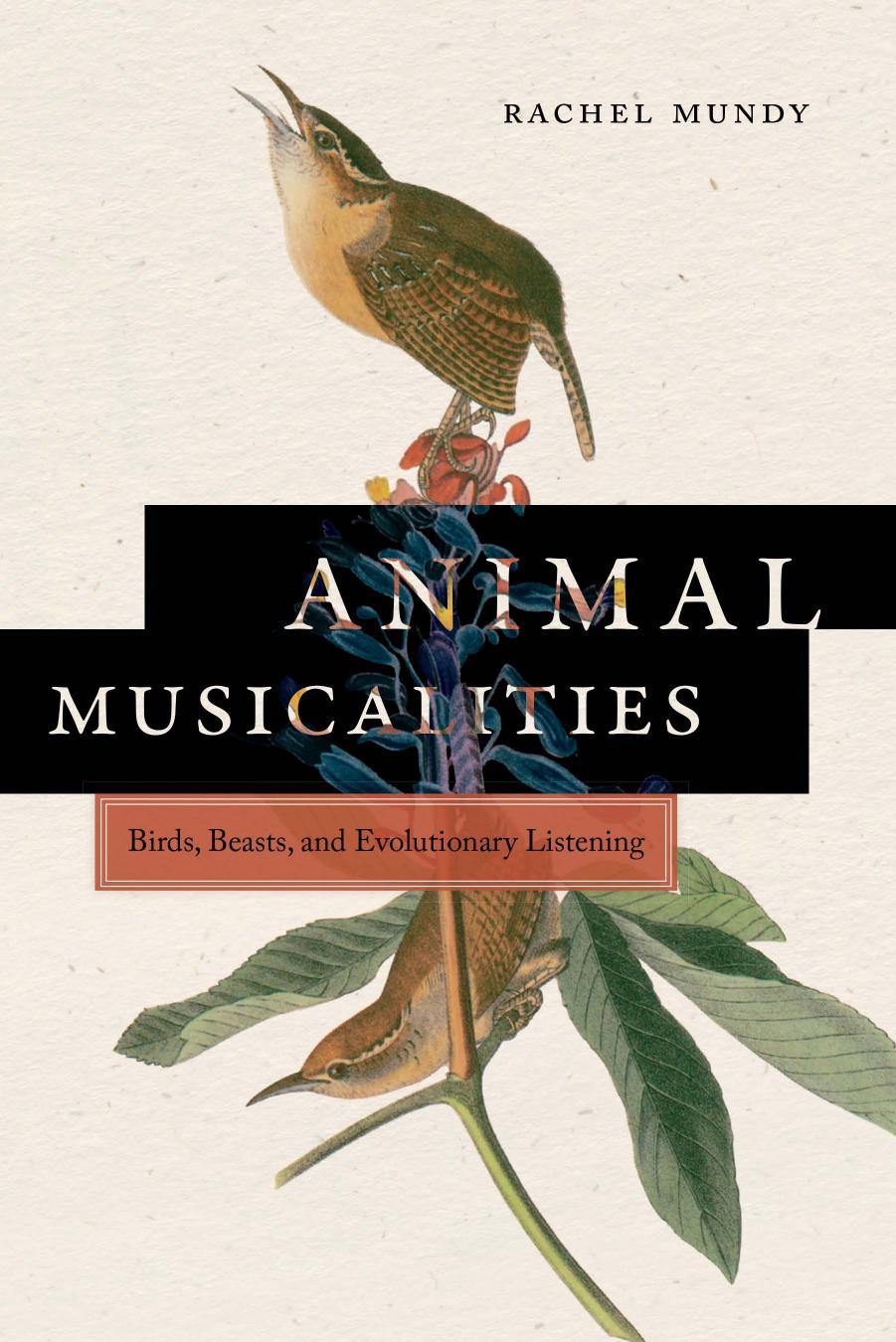 Animal Musicalities: Birds, Beasts, and Evolutionary Listening by Unknow