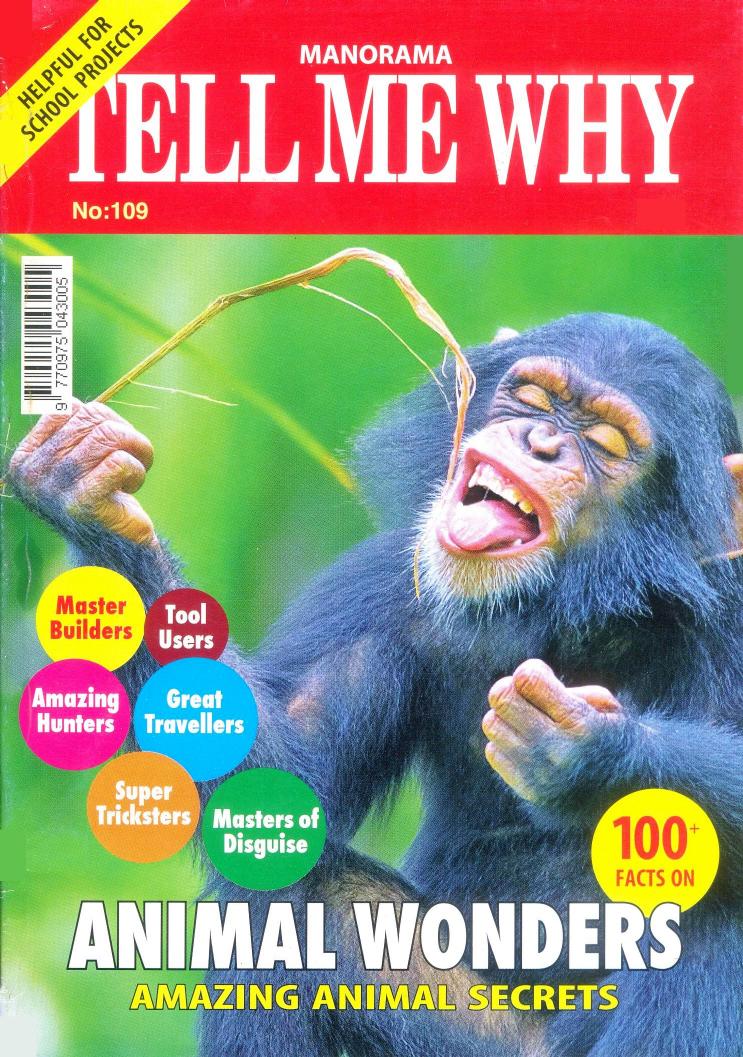 Animal Wonders (Tell Me Why #109) by Manorama