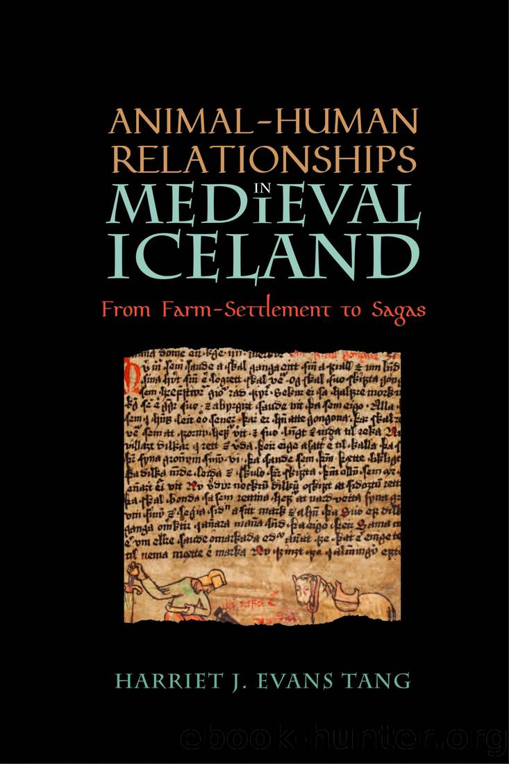 Animal-Human Relationships in Medieval Iceland by Harriet Jean Evans Tang;