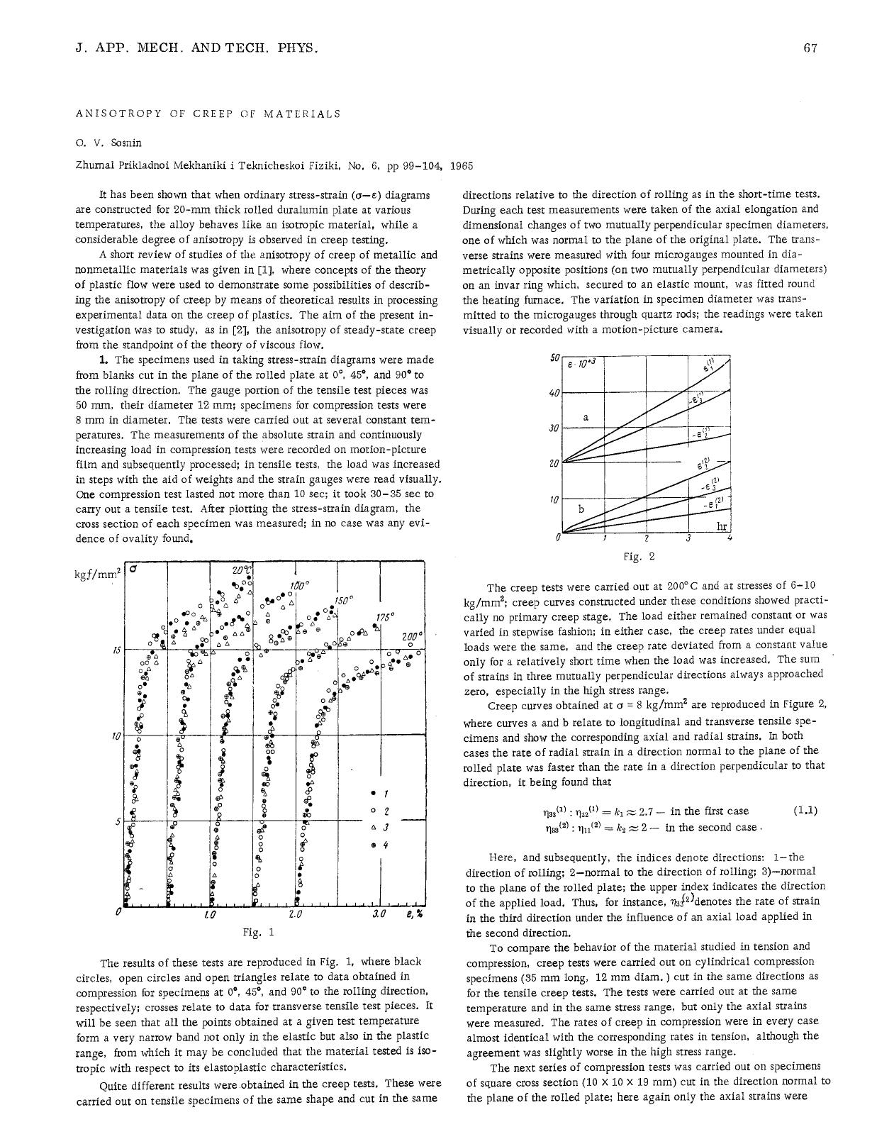 Anisotropy of creep of materials by Unknown