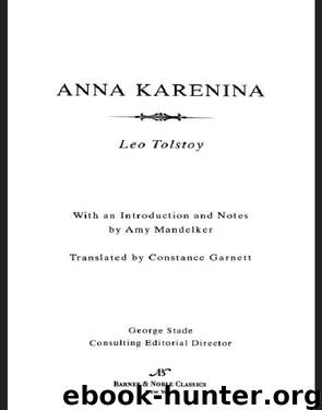 Anna Karenina (Barnes & Noble Classics Series) by Leo Tolstoy