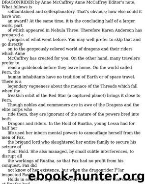 Anne McCaffrey - Pern 00.2 by Dragonrider # SS