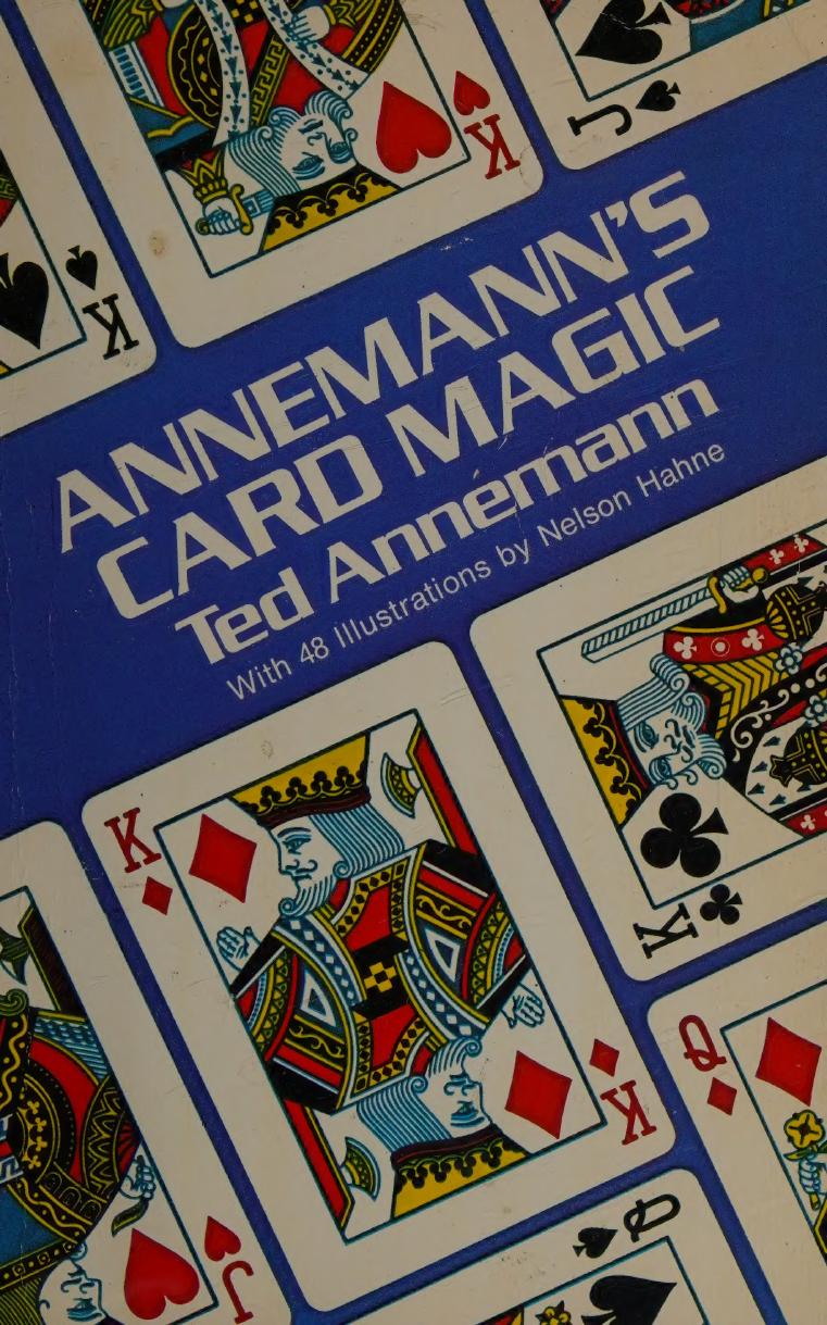 Annemann's Card Magic by Ted Annemann