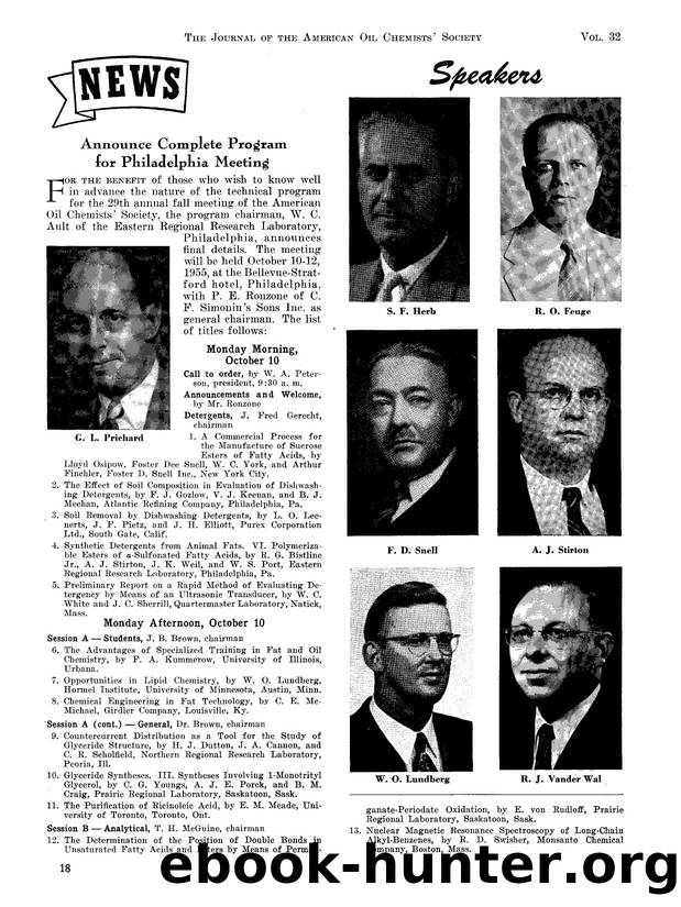 Announce complete program for Philadelphia Meeting by Unknown