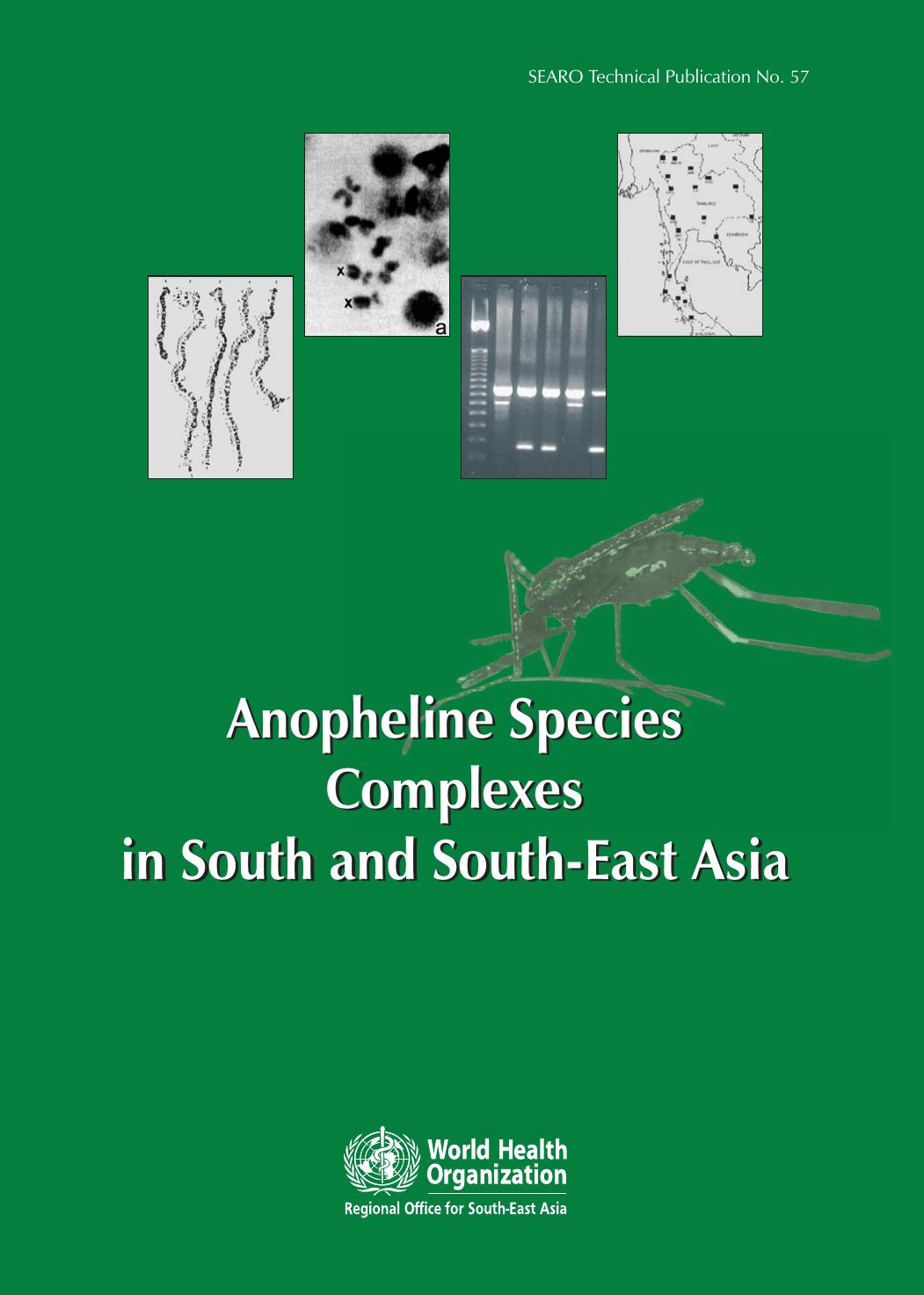 Anopheline Species Complexes in South and South-East Asia (SEARO Technical Publications) by World Health Organization