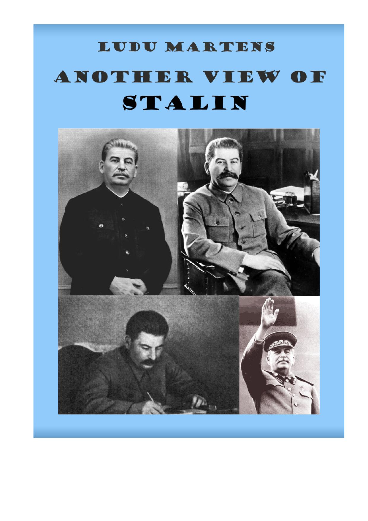 Another View of Stalin by Ludo Martens