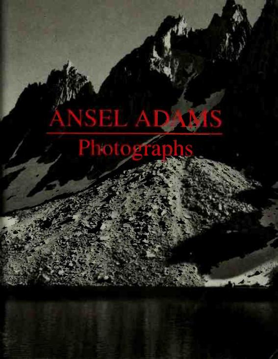 Ansel Adams Photographs by Ansel Adams