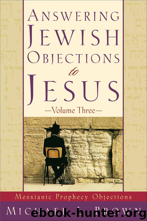 Answering Jewish Objections to Jesus by Michael L. Brown