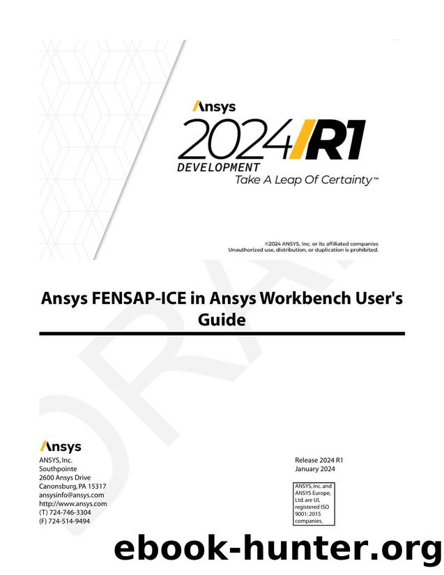 Ansys FENSAP-ICE in Ansys Workbench User's Guide by Unknown