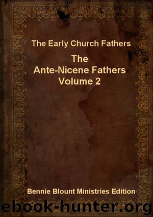 Ante-Nicene Fathers Volume 2 by Early Church Fathers