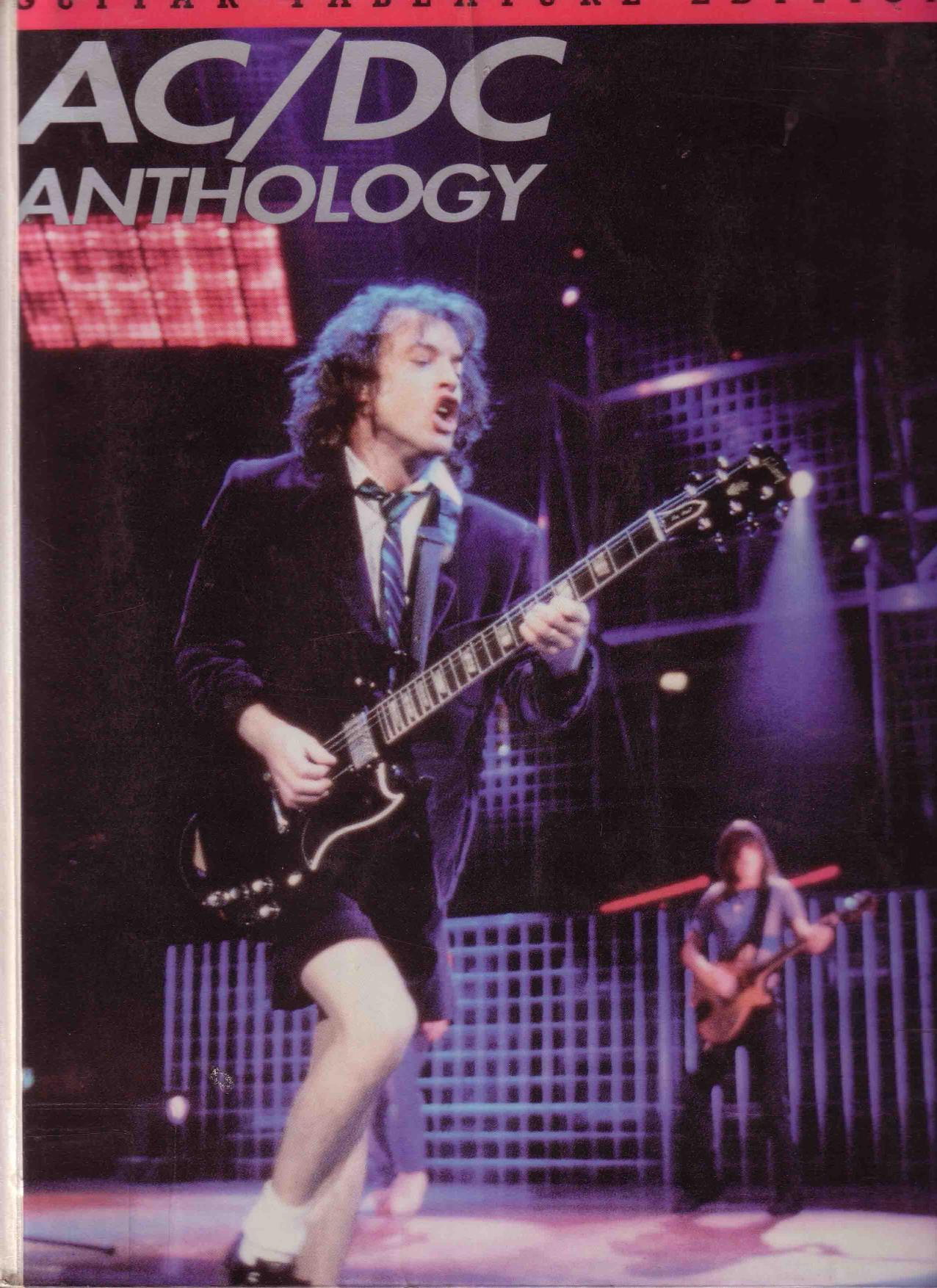 Anthology Guitar Tab Book by Unknown