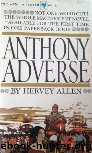 Anthony Adverse by Hervey Allen