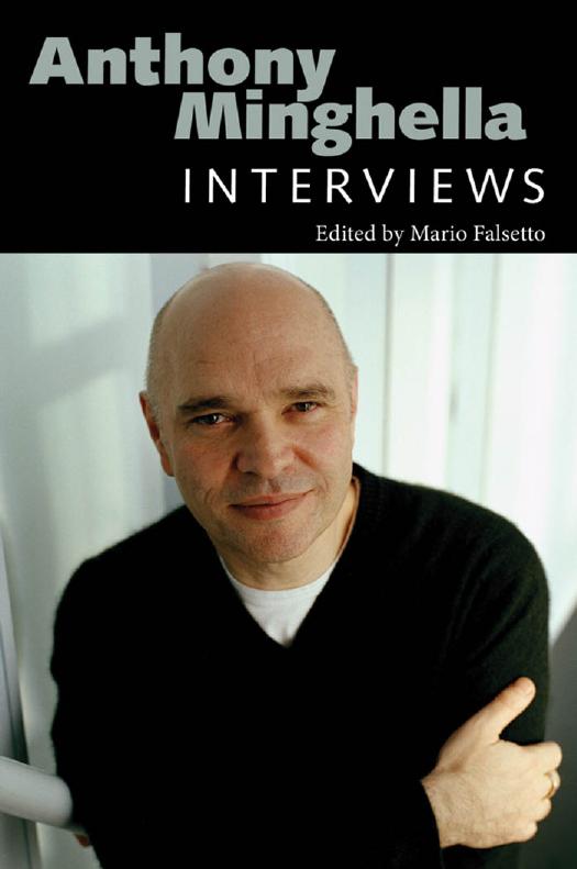 Anthony Minghella: Interviews by Mario Falsetto