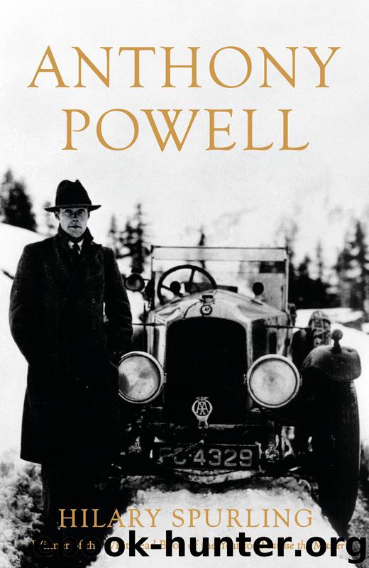 Anthony Powell by Hilary Spurling