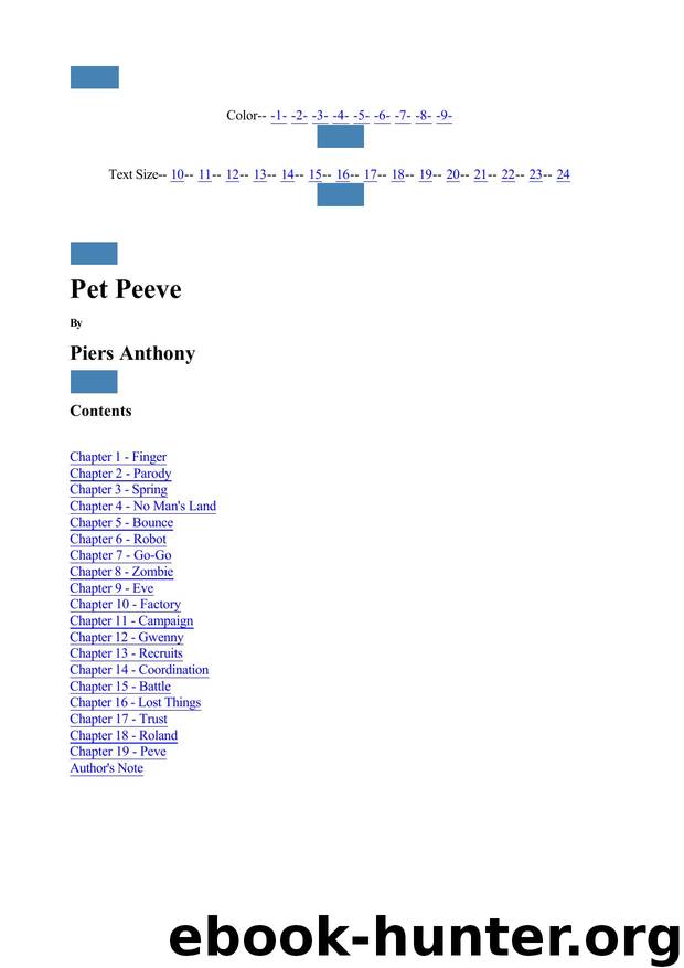 Anthony, Piers - Xanth 29 - Pet Peeve by Anthony Piers