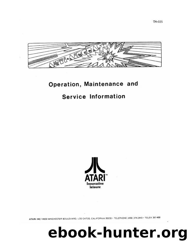 Anti Aircraft by Atari (1975) by Al Kossow