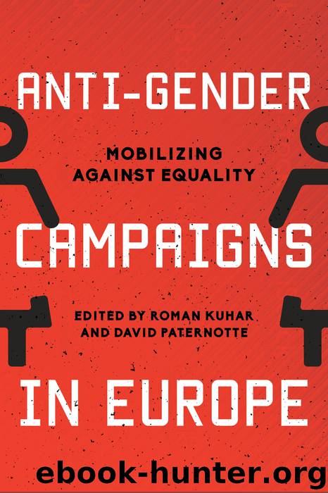Anti-Gender Campaigns in Europe by Roman Kuhar