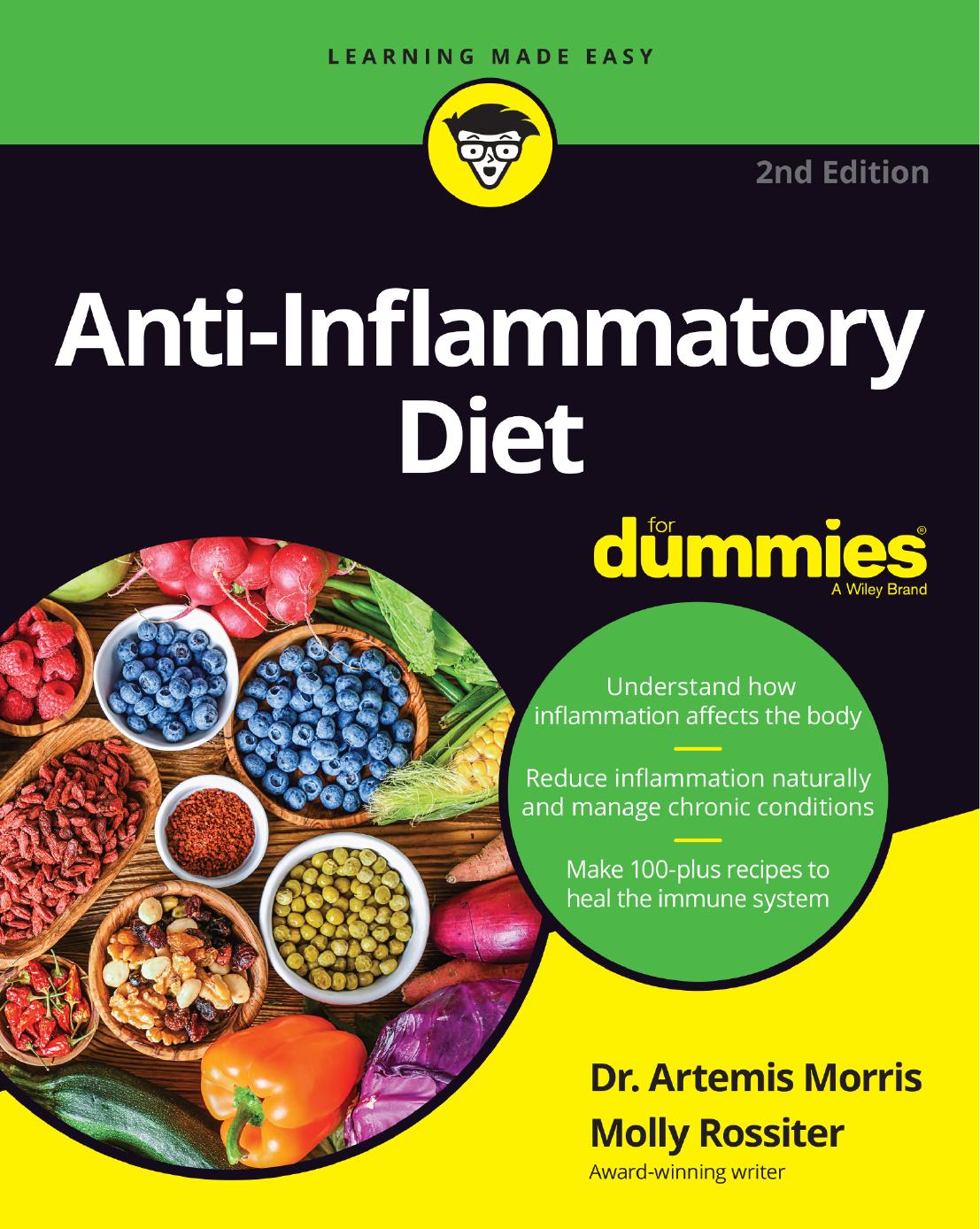 Anti-Inflammatory Diet For Dummies by Artemis Morris Molly Rossiter
