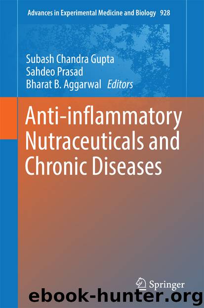 Anti-inflammatory Nutraceuticals and Chronic Diseases by Subash Chandra Gupta Sahdeo Prasad & Bharat B. Aggarwal