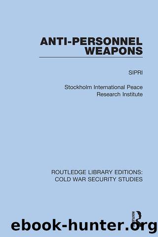 Anti-personnel Weapons by Sipri