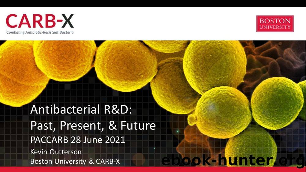 Antibacterial R&D:  Past, Present, & Future by Jorgensen Erin Duffy