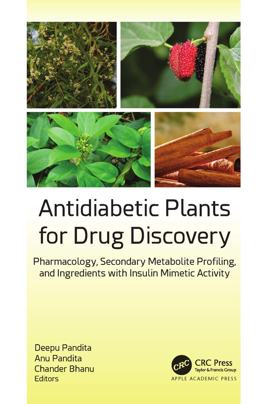 Antidiabetic Plants for Drug Discovery by Deepu Pandita & Anu Pandita & Chander Bhanu