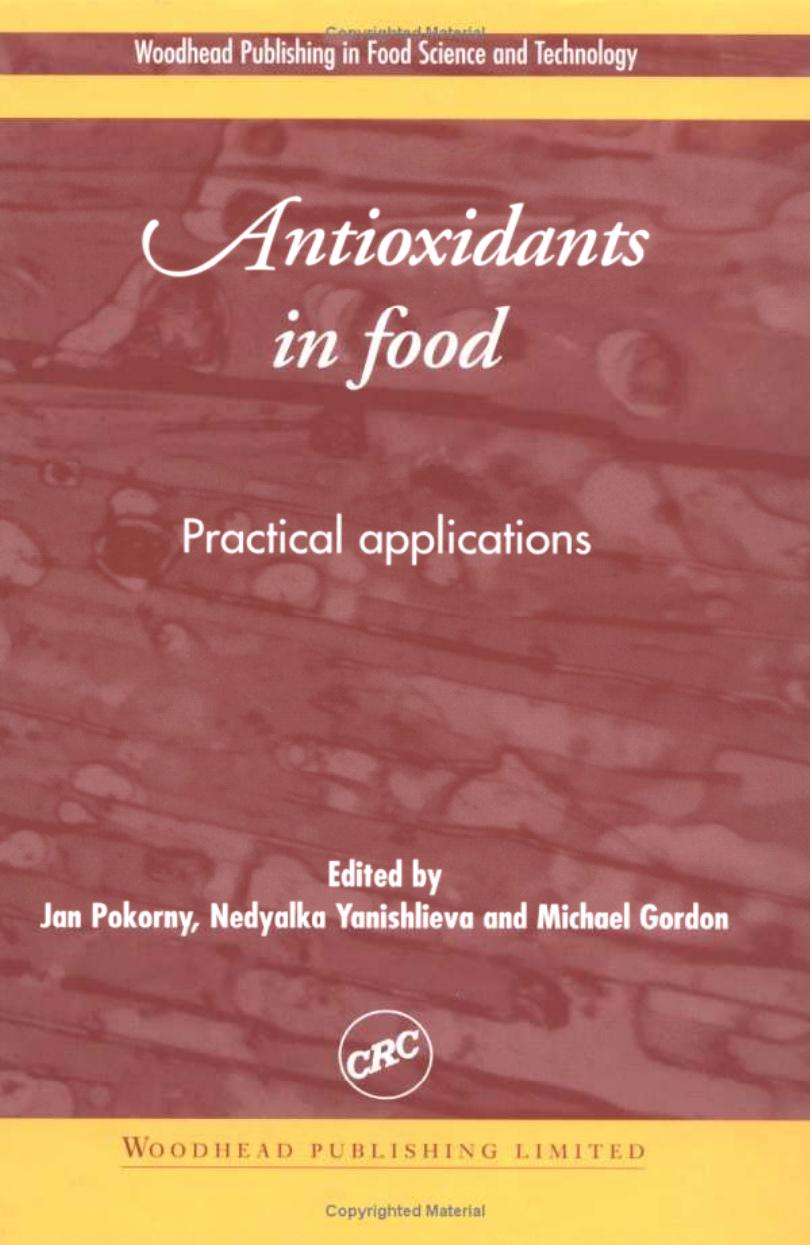Antioxidants in Food by Unknown