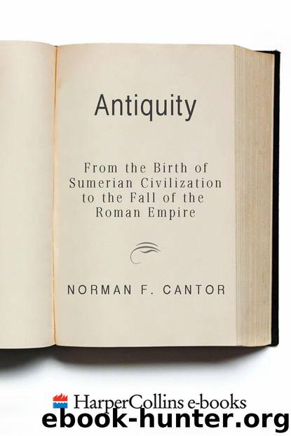Antiquity by Cantor Norman F