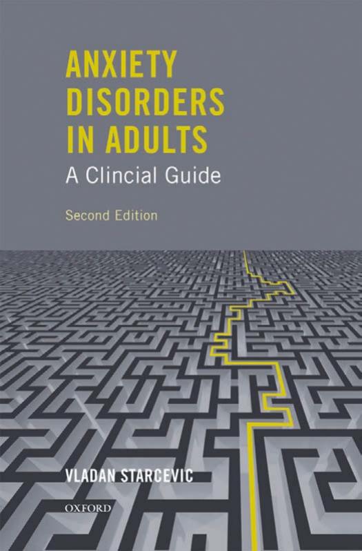 Anxiety Disorders in Adults A Clinical Guide, Second Edition by Vladan Starcevic & MD & PhD