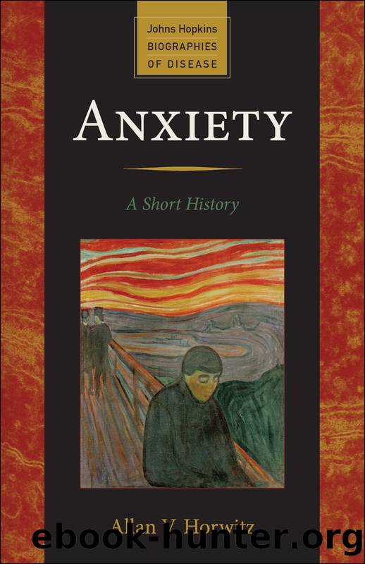 Anxiety by Allan V. Horwitz