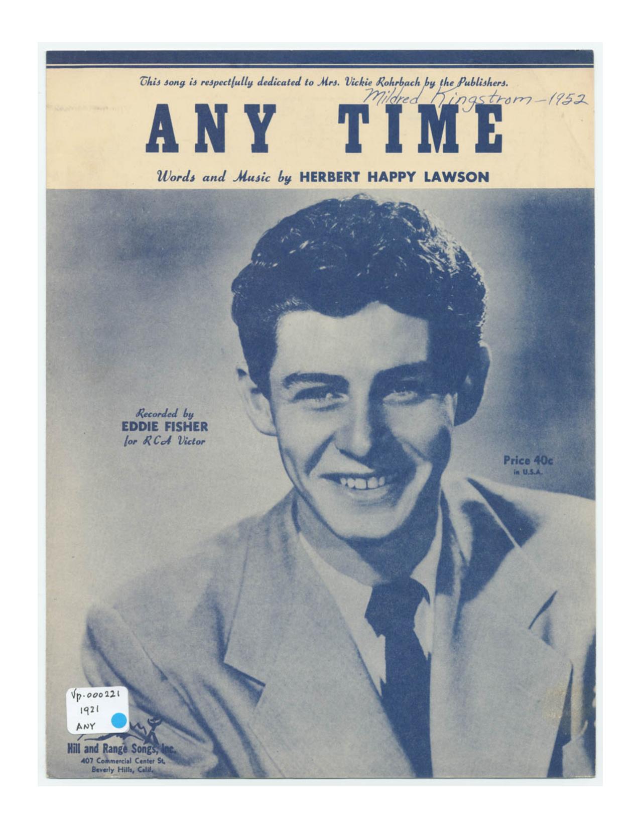 Any Time by Unknown