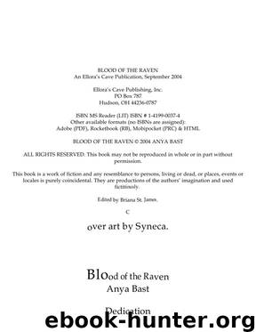 Anya Bast-Embraced 02 by Blood of the Raven