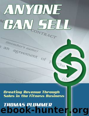 Anyone Can Sell by Thomas Plumamer