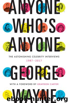 Anyone Who's Anyone by George Wayne